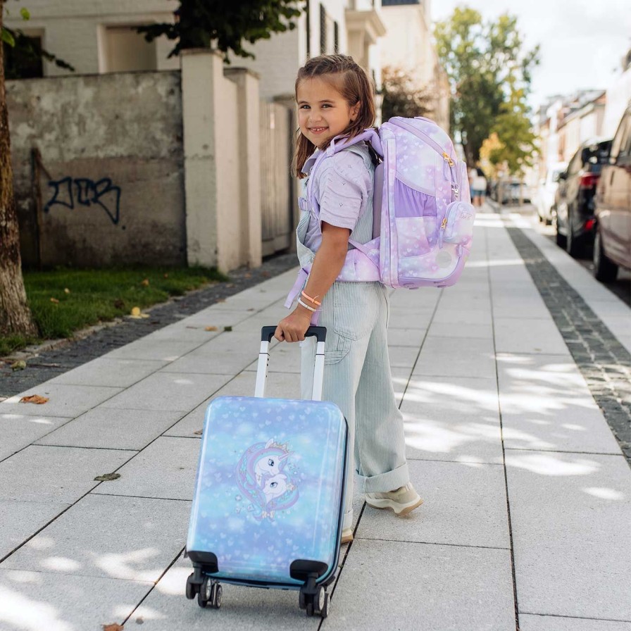 Reise Og Fritid Beckmann | Barnekoffert, Unicorn Princess Ice Blue