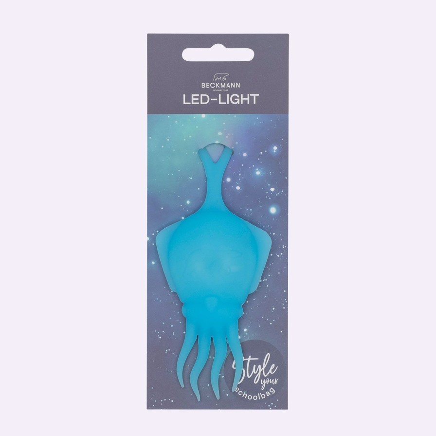 Barneskole Beckmann Tilbehor | B-Seen & Safe Led-Lys, Blue Squid