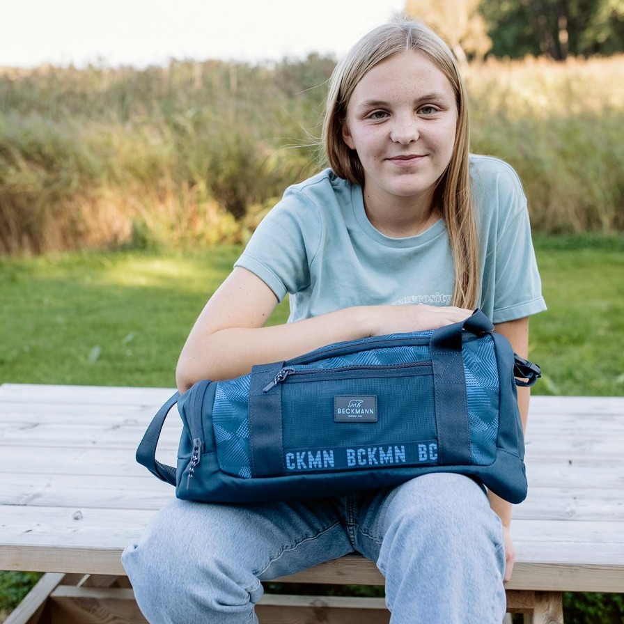 Barneskole Beckmann Gymsekk Og Gymnett | Duffelbag Sport, Blue Quartz