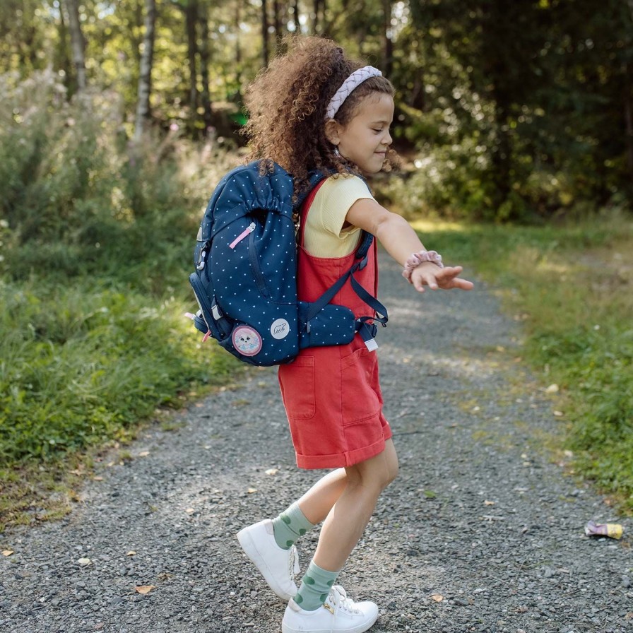 Barneskole Beckmann Skolesekk | Classic, Pet Friends Blue