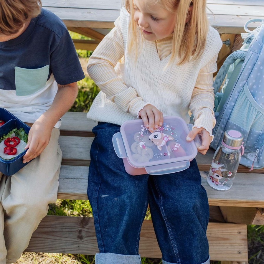 Barneskole Beckmann Drikkeflaske Og Matboks | Drikkeflaske 400 Ml, Forest Deer
