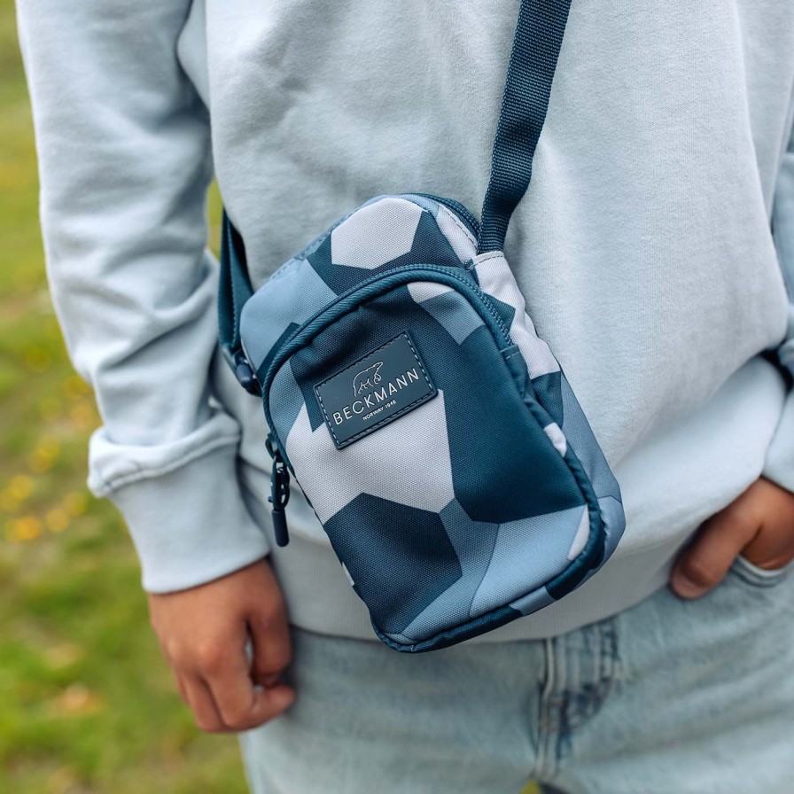 Barneskole Beckmann Tilbehor | Crossbodybag, Blue Camo