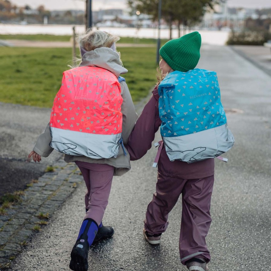Barneskole Beckmann Tilbehor | B-Seen & Safe Regntrekk, Blue