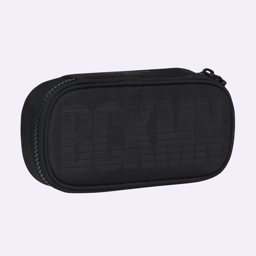 Barneskole Beckmann Pennal | Ovalt Pennal Sport Junior, Black Bold