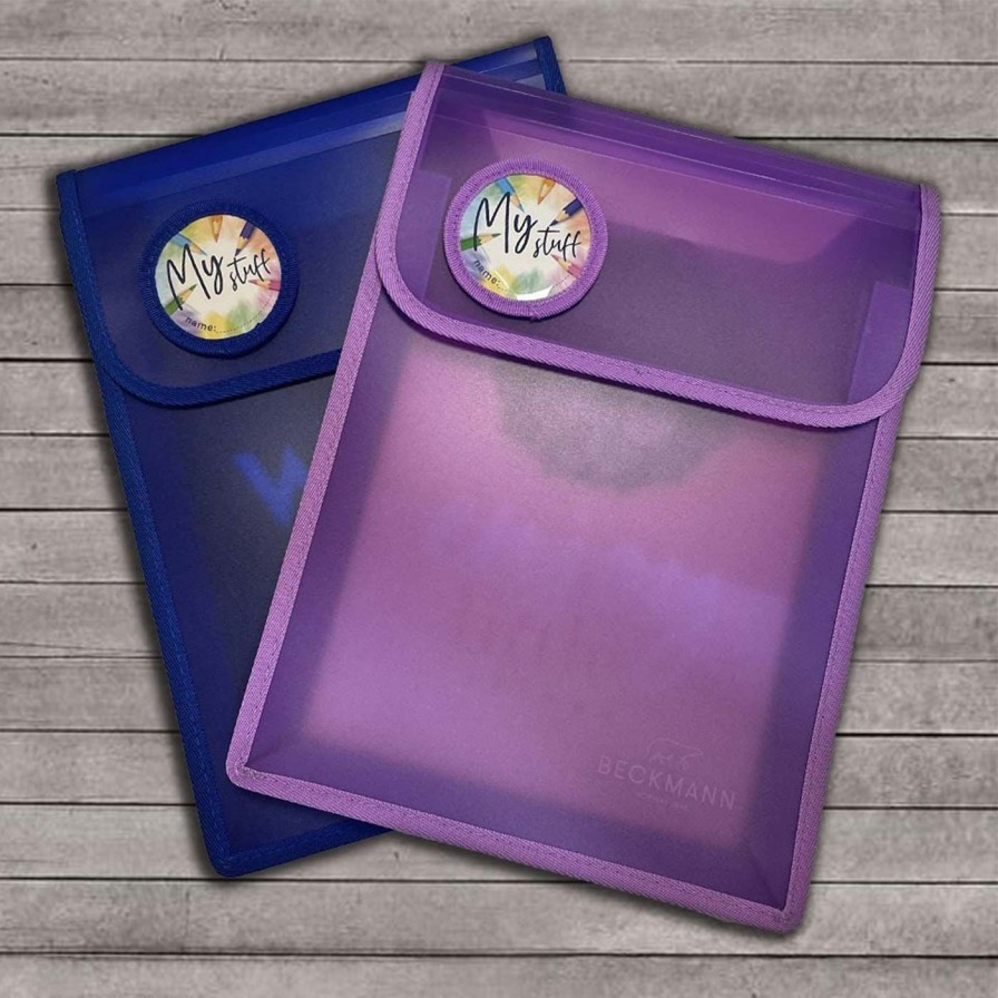 Barneskole Beckmann Tilbehor | A4-Mappe, Purple