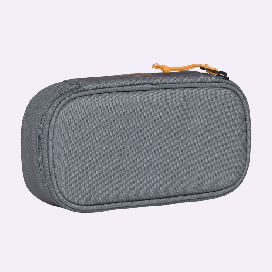 Barneskole Beckmann Tilbehor | Ovalt Pennal Sport Junior, Green Orange