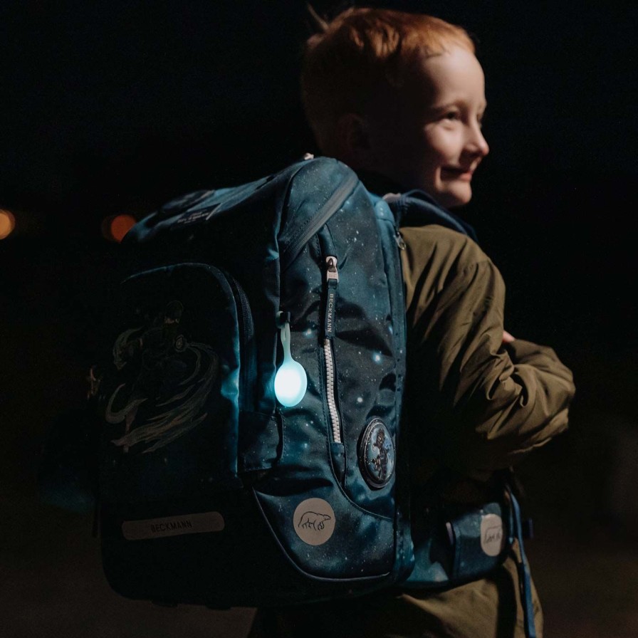 Barneskole Beckmann Tilbehor | B-Seen & Safe Led-Lys, Mint Blue