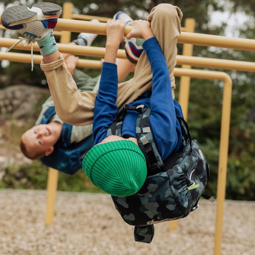 Barneskole Beckmann Skolesekk | Classic, Camo Rex