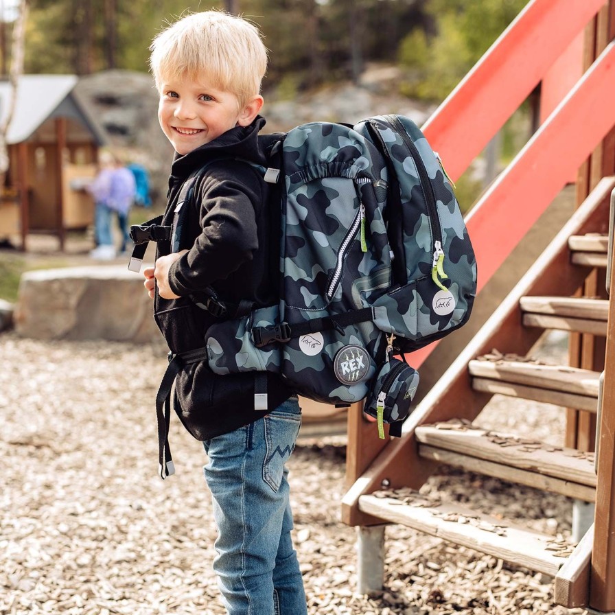 Barneskole Beckmann Gymsekk | Gymsekk / Tursekk, Camo Rex