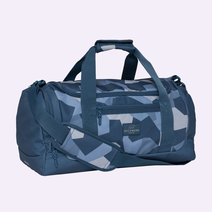 Barneskole Beckmann Gymsekk Og Gymnett | Duffelbag Sport, Blue Camo