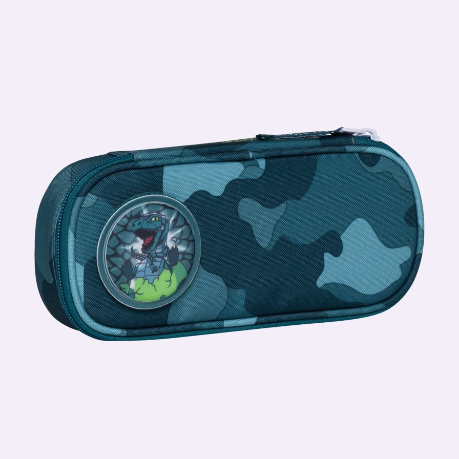 Barneskole Beckmann Pennal | Ovalt Pennal, Camo Rex Green