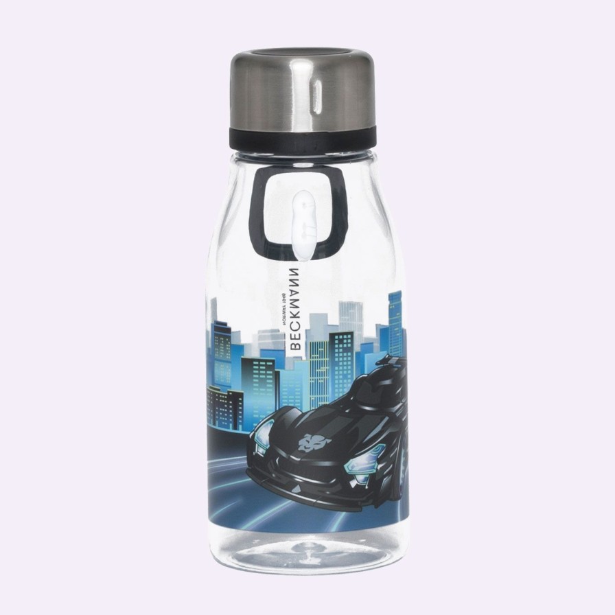 Barneskole Beckmann Drikkeflaske Og Matboks | Drikkeflaske 400 Ml, Night Rider/Panther