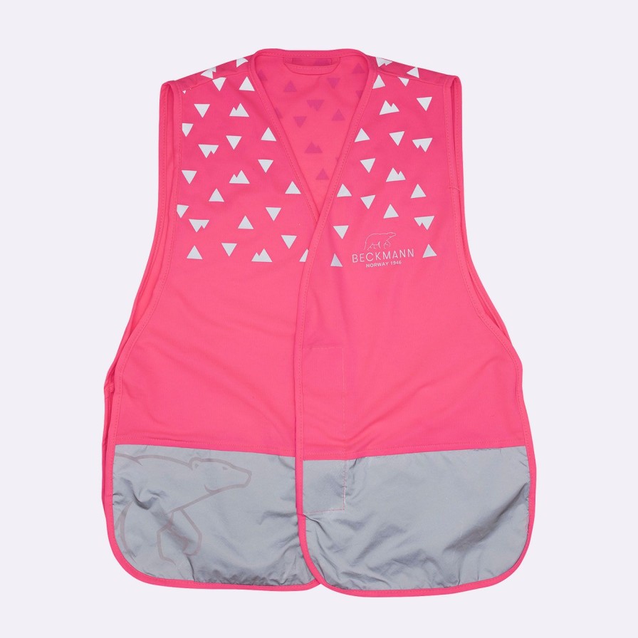 Barneskole Beckmann Tilbehor | B-Seen & Safe Markeringsvest, Pink